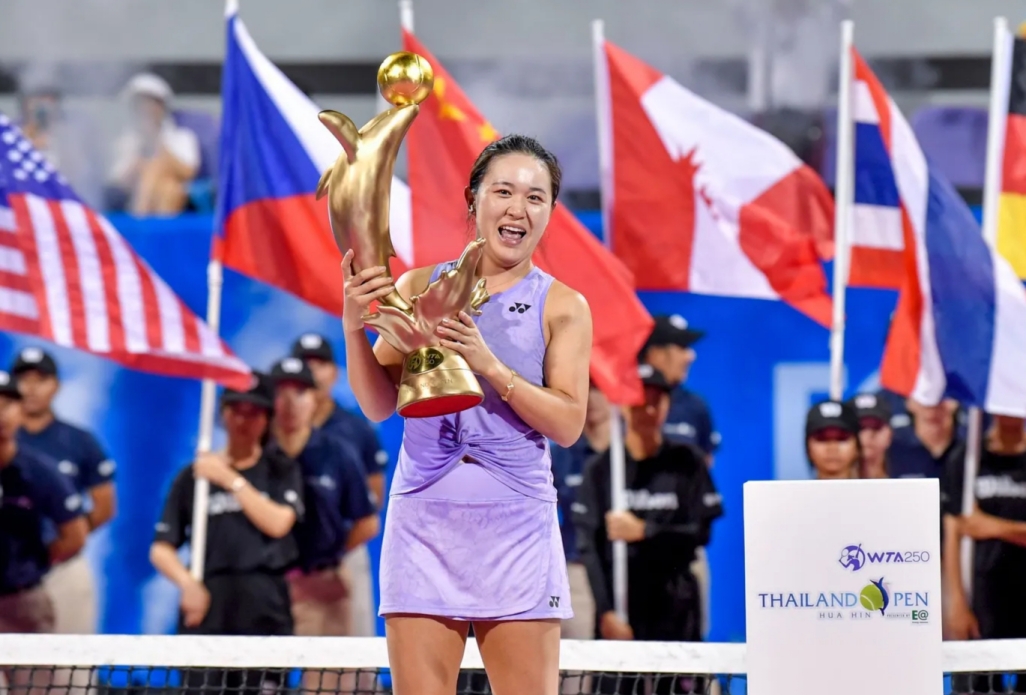 Lin Zhu wins WTA 250 Thailand Open