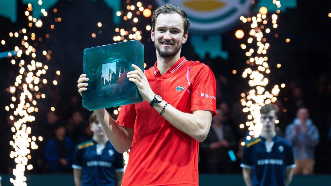 Medvedev takes the title in ATP 500 Rotterdam