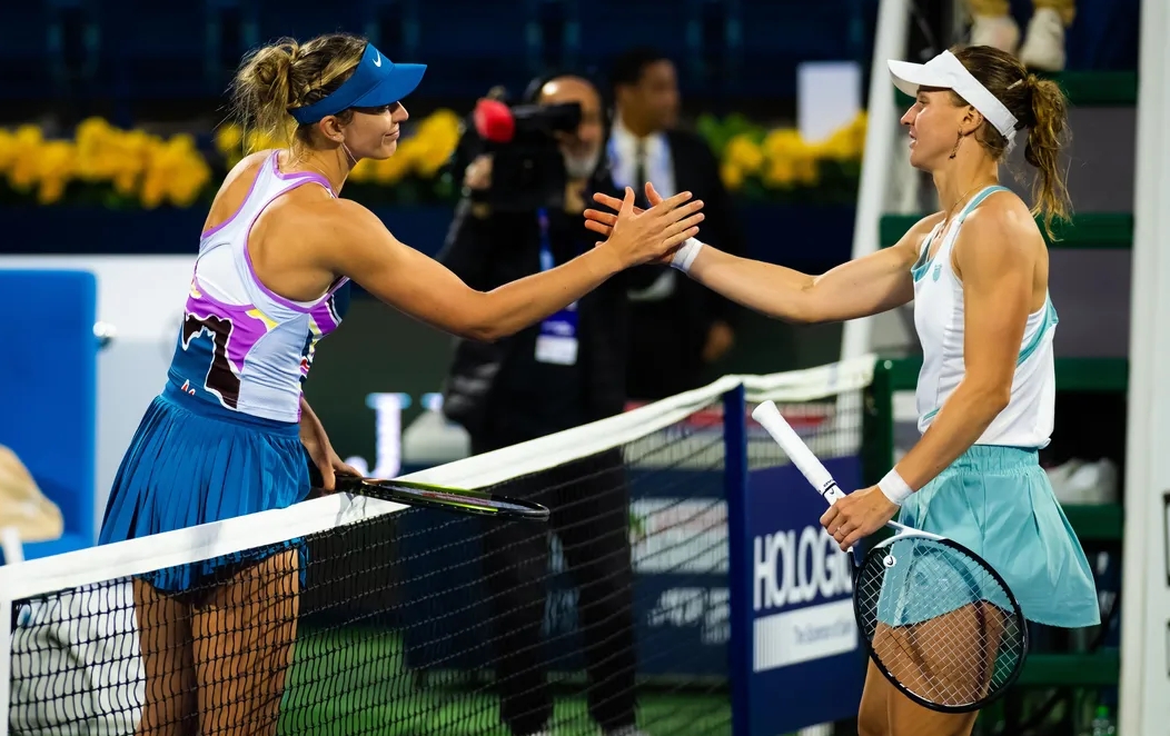 Samsonova endures Badosa in a season's longest  thriller - WTA Dubai 1000 Day 1