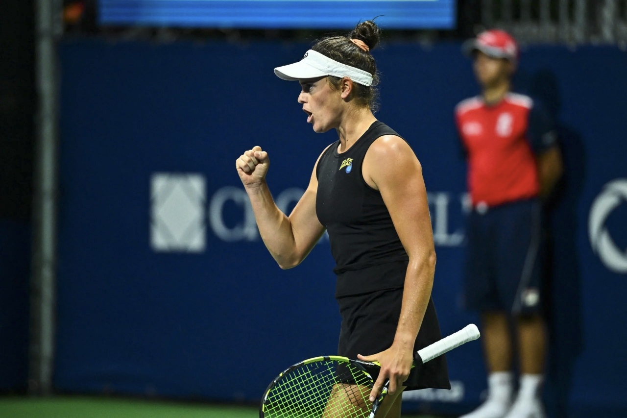 Brady upsets Ostapenko on a rainy opening day in Montreal