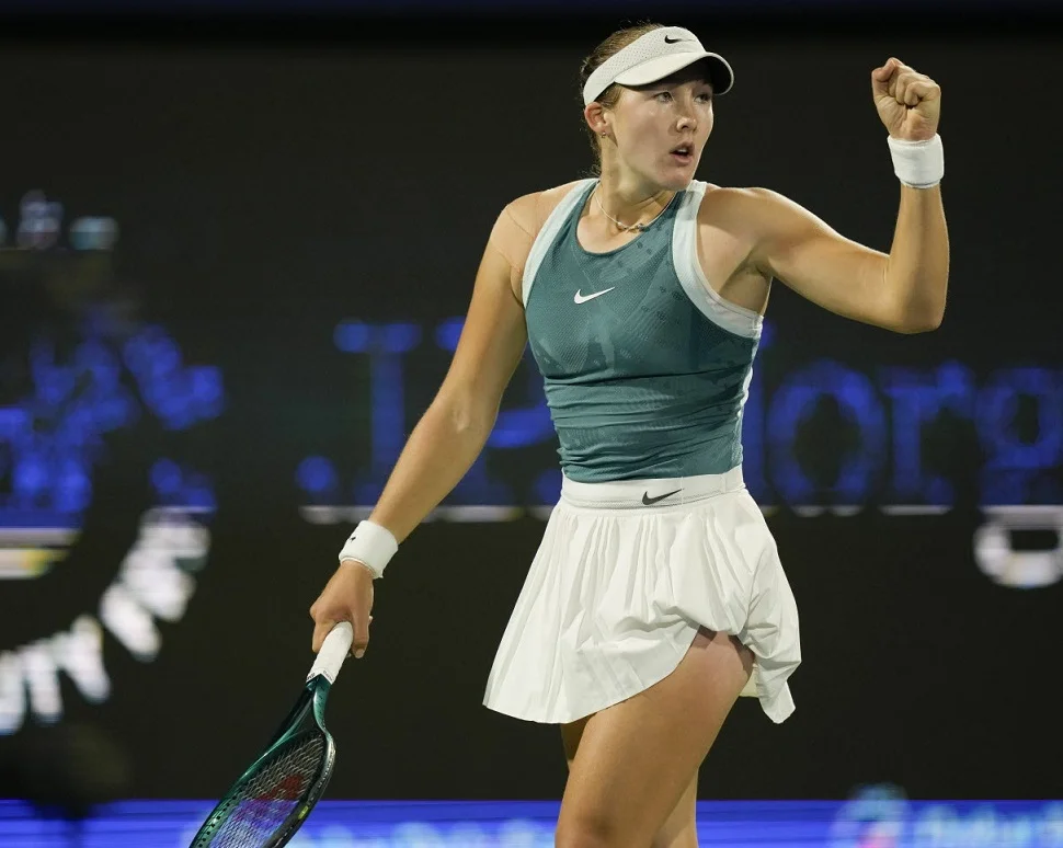 Mirra Andreeva wins the WTA 1000 in Dubai and enters top 10 in rankings