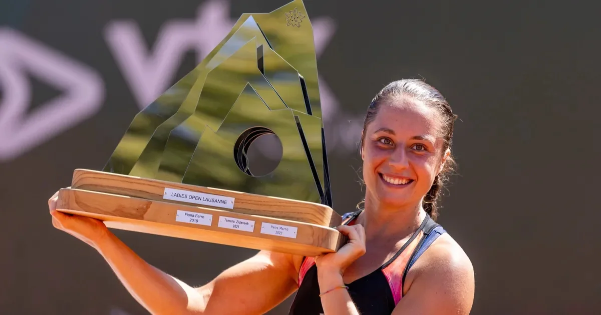 Elisabetta Cocciaretto wins the WTA 250 Ladies Open Lausanne