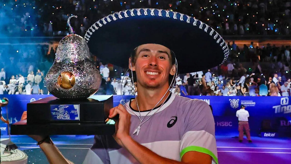 Alex De Minaur takes the ATP 500 title in Acapulco