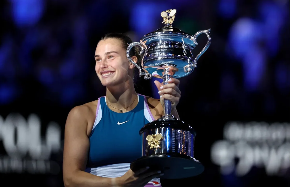 Aryna Sabalenka is the new Grand Slam champion