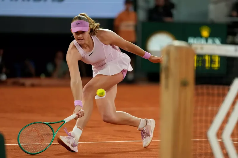 The numbers behind the Roland Garros final: Andreeva's serve against Chwalinska's fairytale run