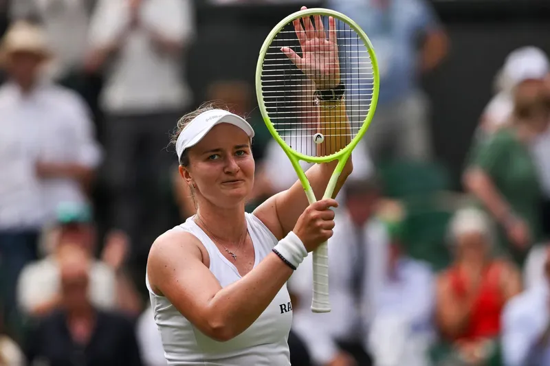 Krejcikova starts cleanly on grass, Yastremska and Minnen down seeds in rain-hit day