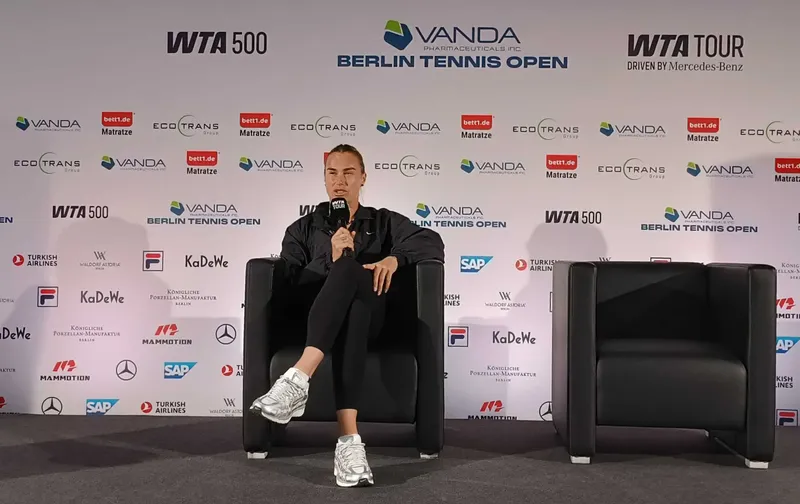 Aryna Sabalenka relives last year's Berlin thriller and chases a first career grass title