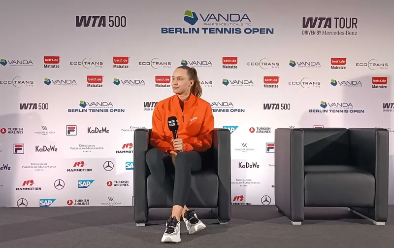 Elena Rybakina on chasing No. 1 and the tour-leading serve behind her grass game in Berlin