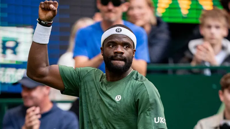 Tiafoe saves three match points to stun Auger-Aliassime as Fritz avenges Shelton in Halle