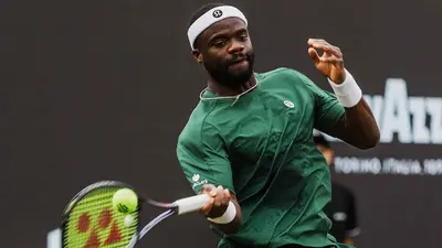 Frances Tiafoe beats Taylor Fritz to win the Halle title